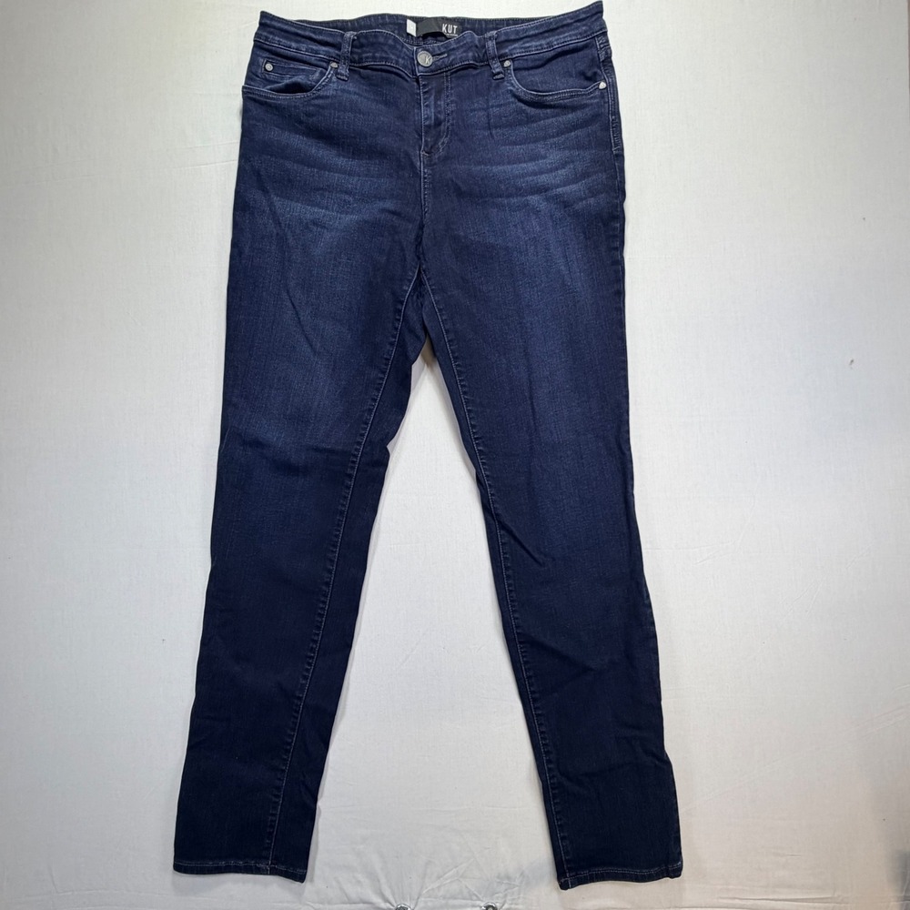 KUT from the Kloth Diana Skinny‎ Jeans Dark Wash Size 14 - Picture 2 of 8